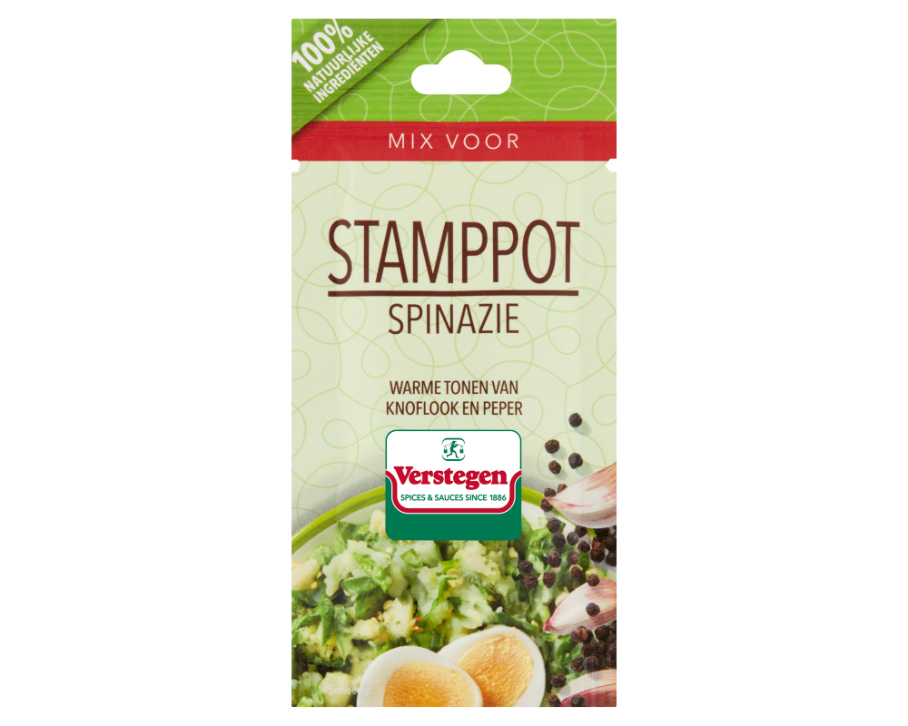 Mix voor Stamppot Spinazie - Zakje