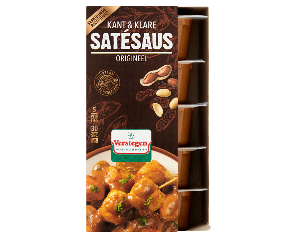 Satésaus (kant-en-klaar 5*80ml)