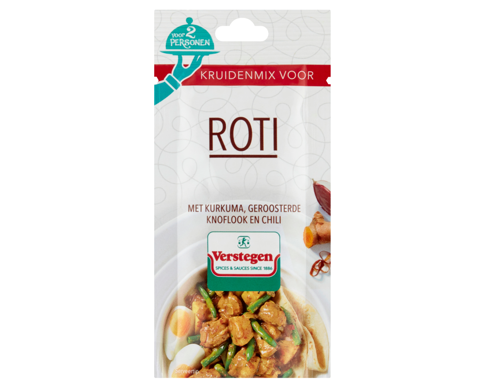 Kruidenmix voor Roti (2 personen) - Zakje
