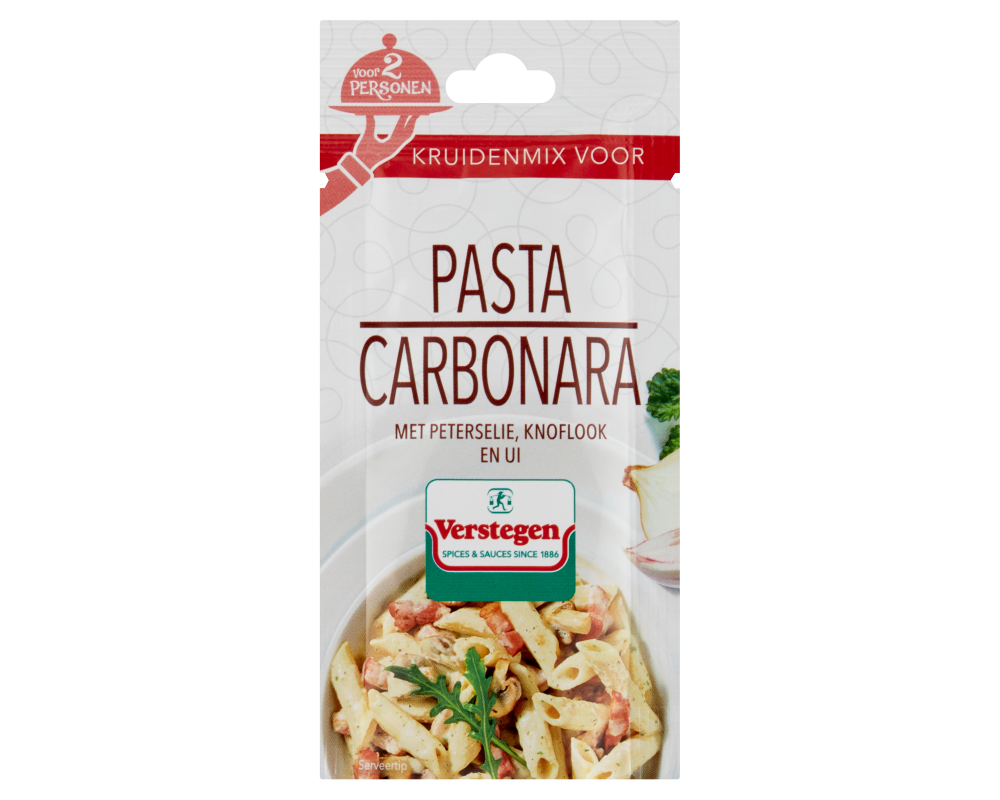 Kruidenmix voor Pasta Carbonara (2 personen) - Zakje