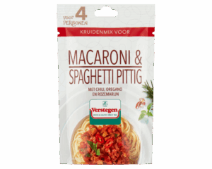 Kruidenmix voor Macaroni & Spaghetti pittig (4 personen) - Zakje