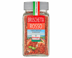 Italiaanse Kruidenmix – Bruschetta Rosso – Voorraadpot