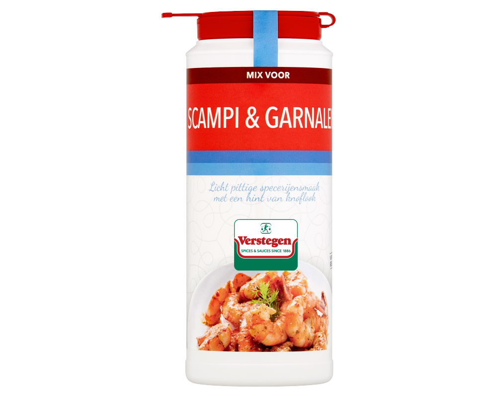 Mix voor Scampi & Garnalen - Strooier groot