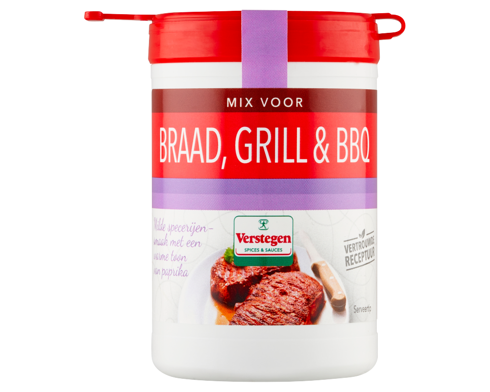 Mix voor Braad, Grill & BBQ - Strooier klein
