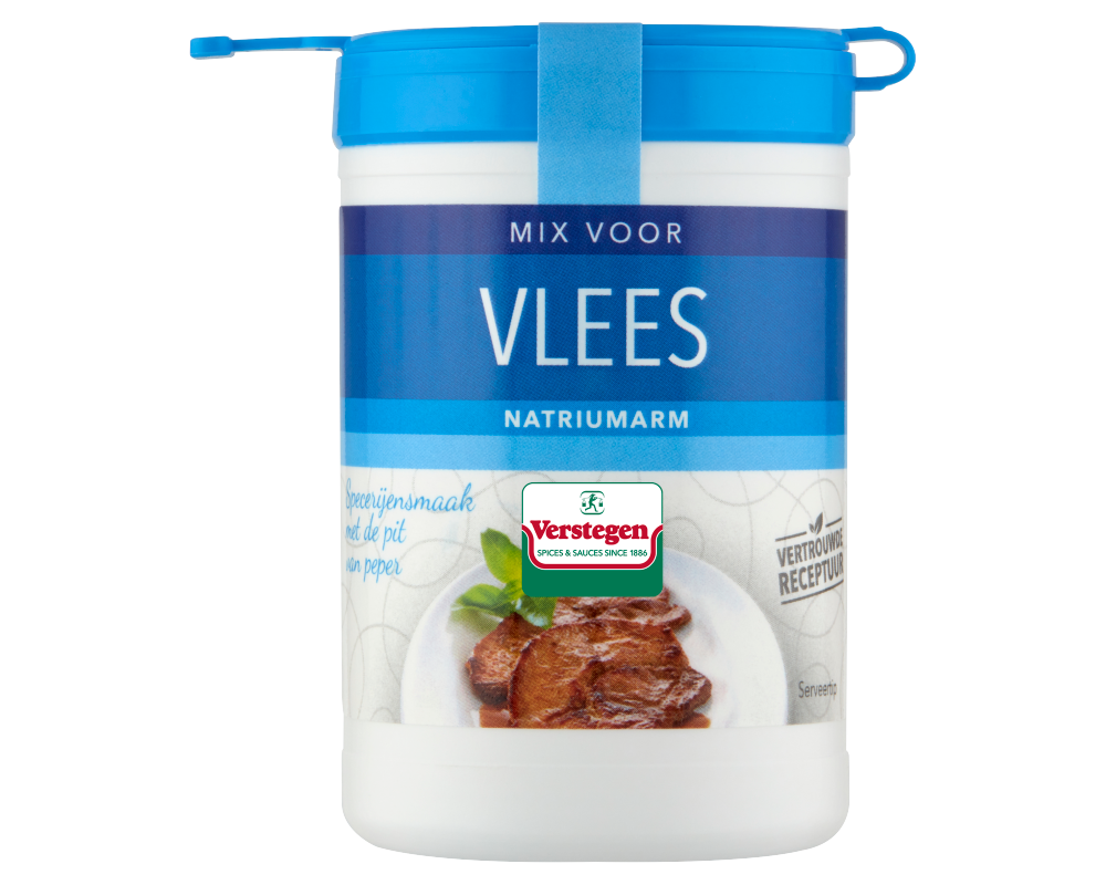 Kruidenmix voor Vlees - Natriumarm - Strooier klein