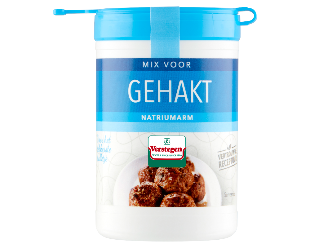 Kruidenmix voor Gehakt - Natriumarm - Strooier klein