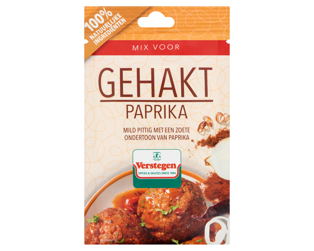 Mix voor Gehakt Paprika - Zakje