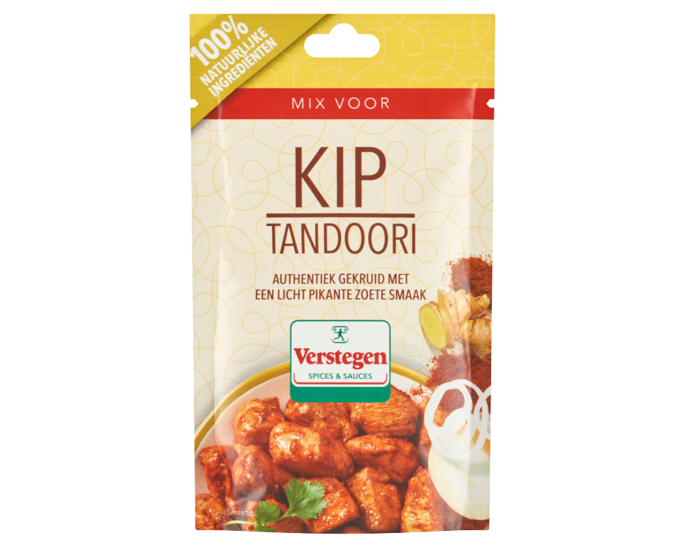 Mix voor Kip Tandoori - Zakje