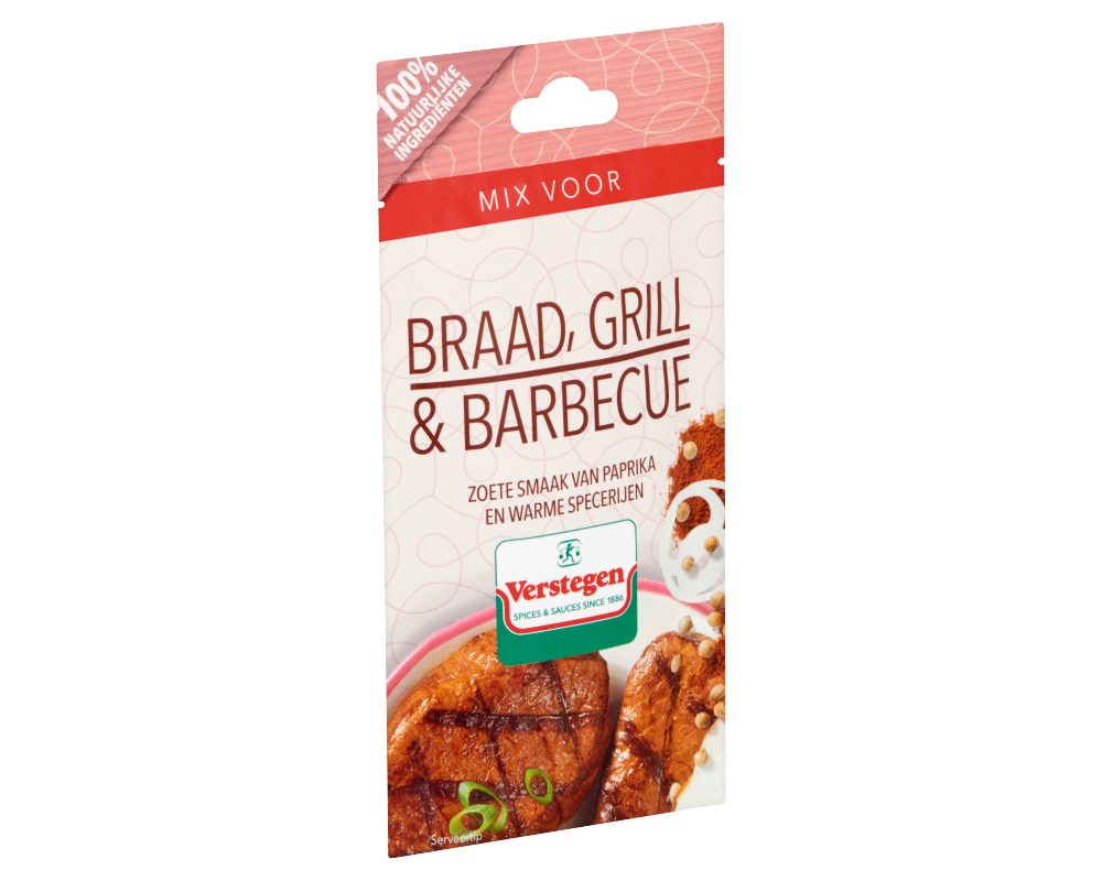 Mix voor Braad, Grill & Barbecue - Zakje