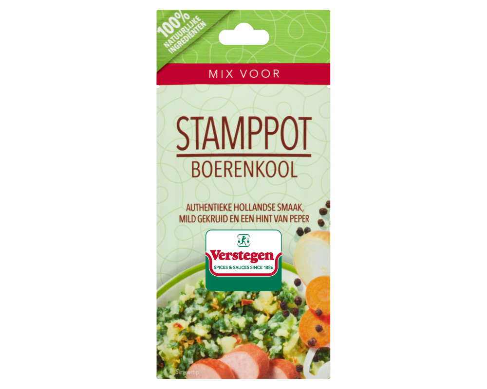 Mix voor Stamppot Boerenkool - Zakje
