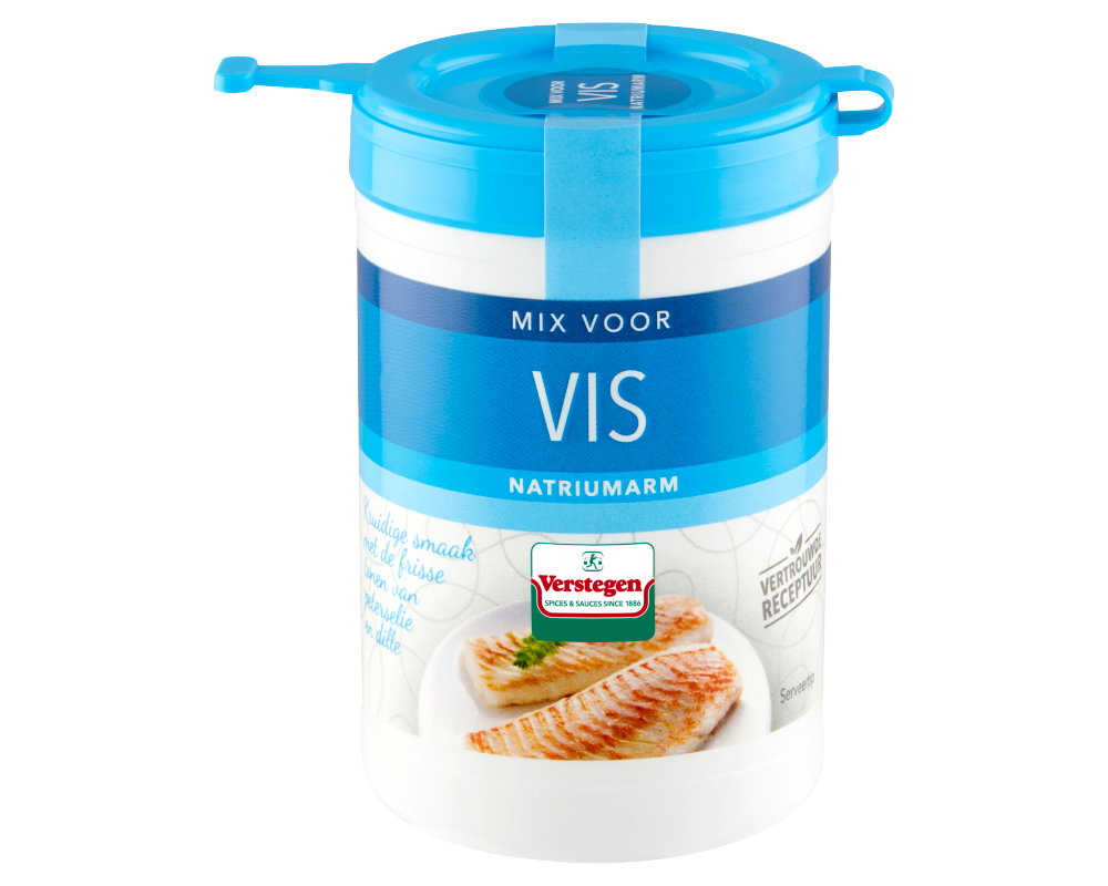 Kruidenmix voor Vis - Natriumarm - Strooier klein