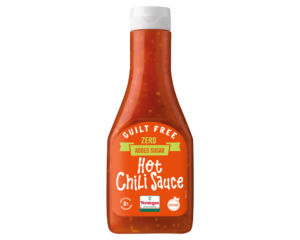 Guilt Free - Hot Chili saus - Fles