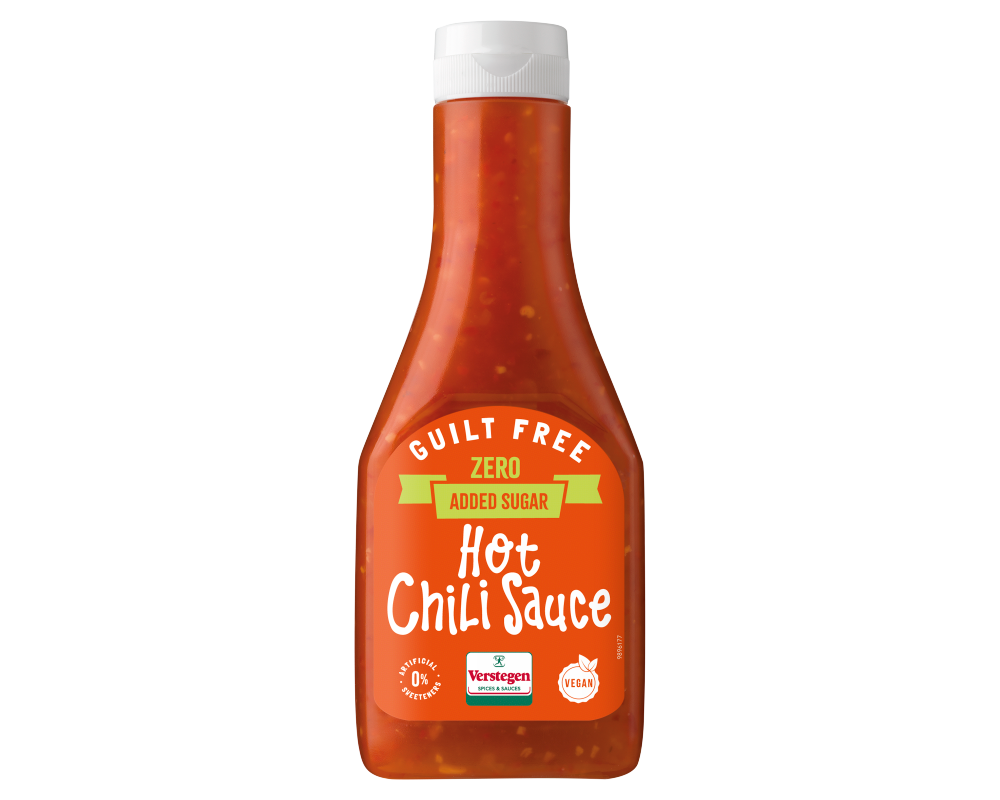 Guilt Free - Hot Chili saus - Fles